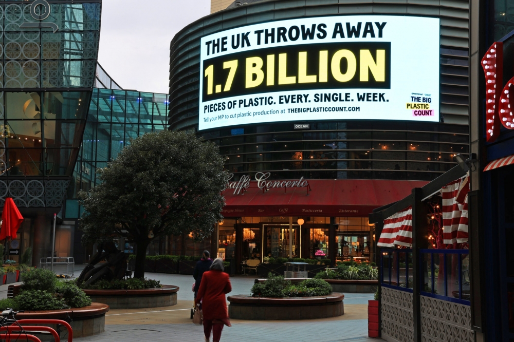 Everyday Plastic & Greenpeace UK unveil nationwide OOH campaign 