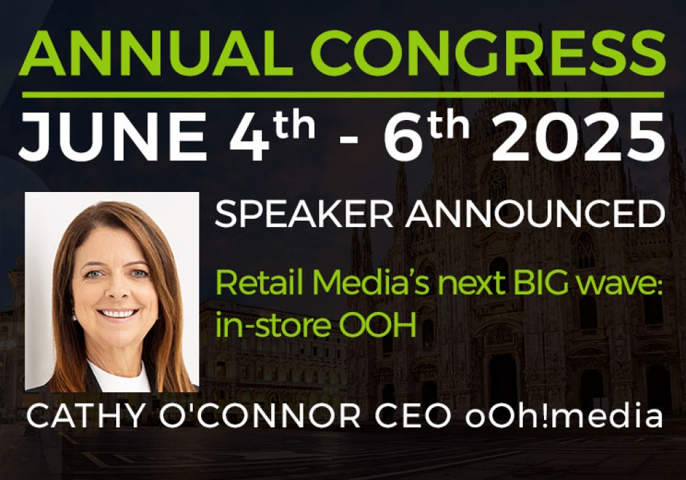 oOh!media CEO Cathy O'Connor to be headline speaker on growth of Retail Media at forthcoming WOO Annual Congress