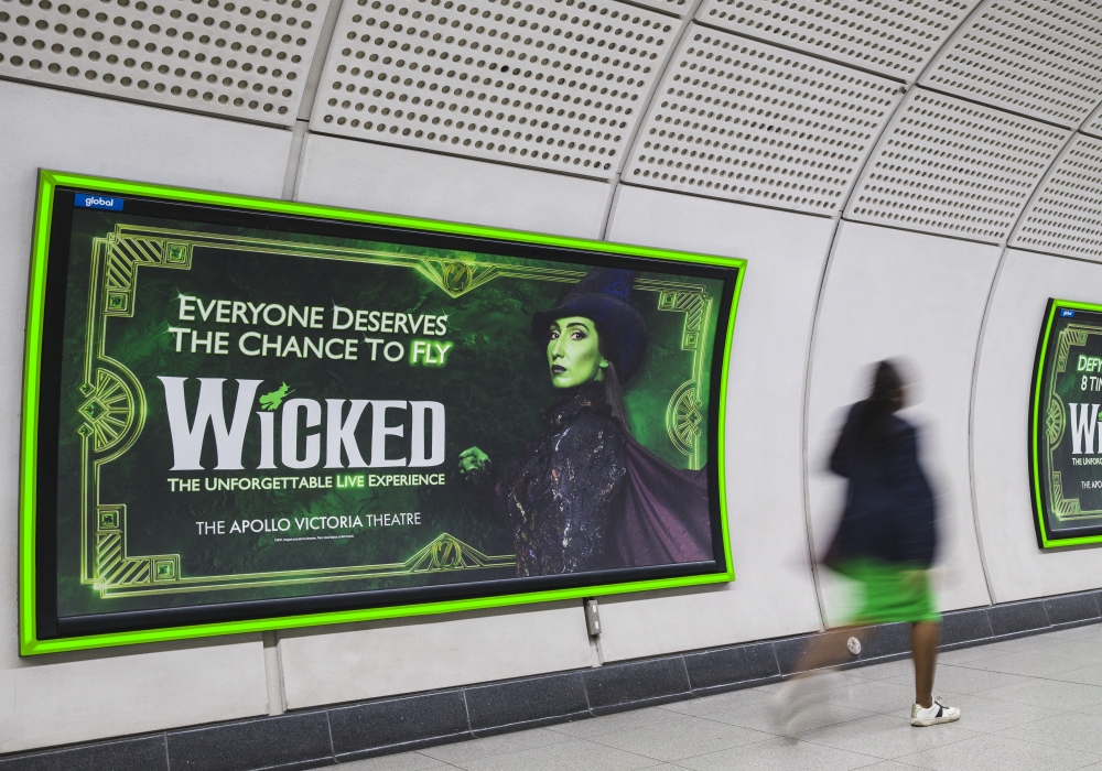 Global's Popular Elizabeth line posters get Wicked’s green light 