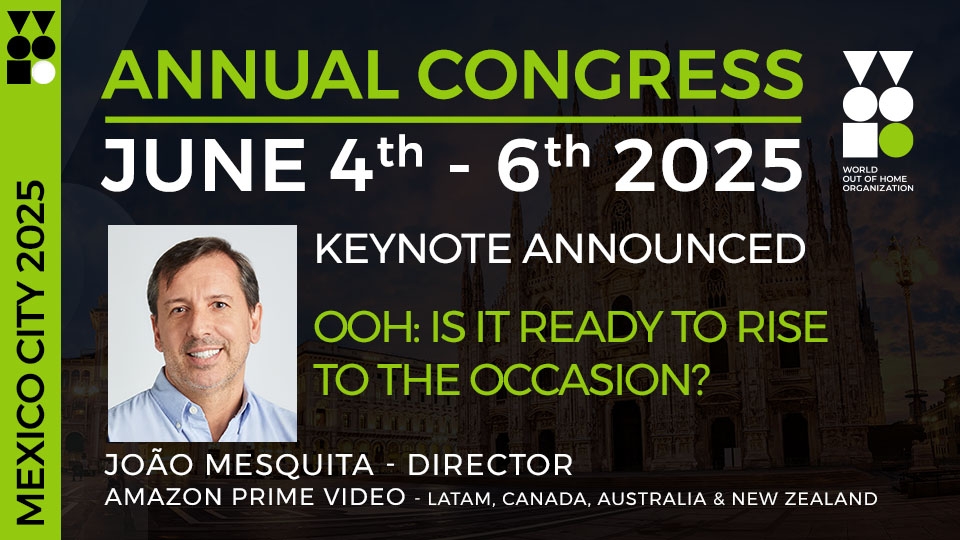 The challenge for OOH: Amazon chief to speak at WOO  Mexico City Congress