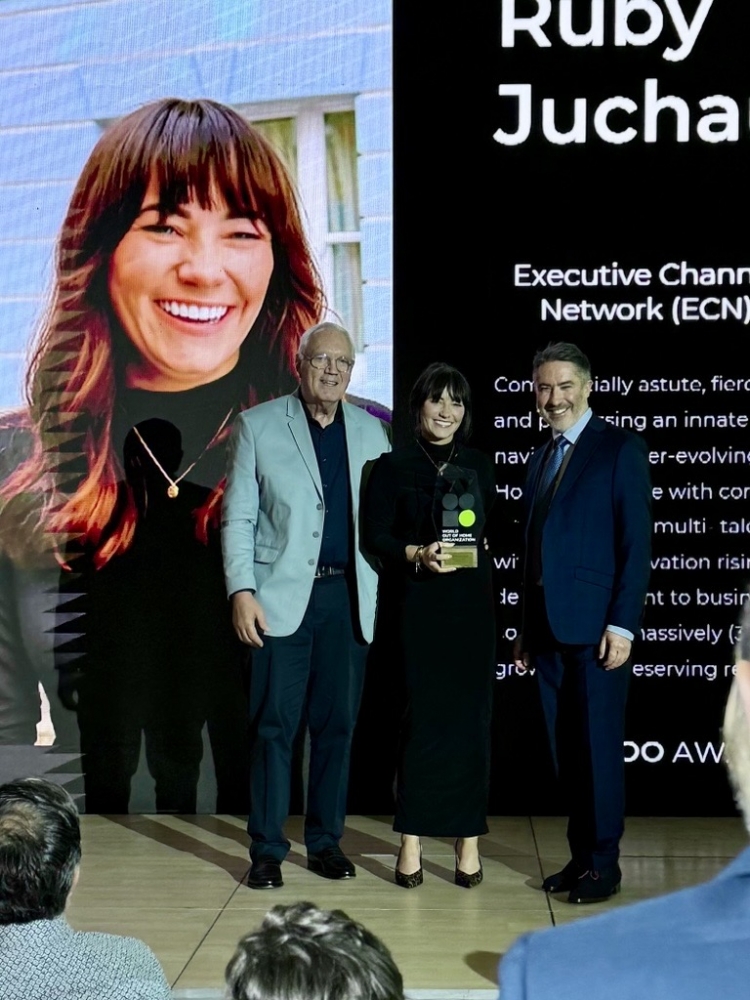 ECN Celebrates Global Awards Recognition as Ruby Juchau wins the ‘Rising Star’ category at the 2025 WOO Congress