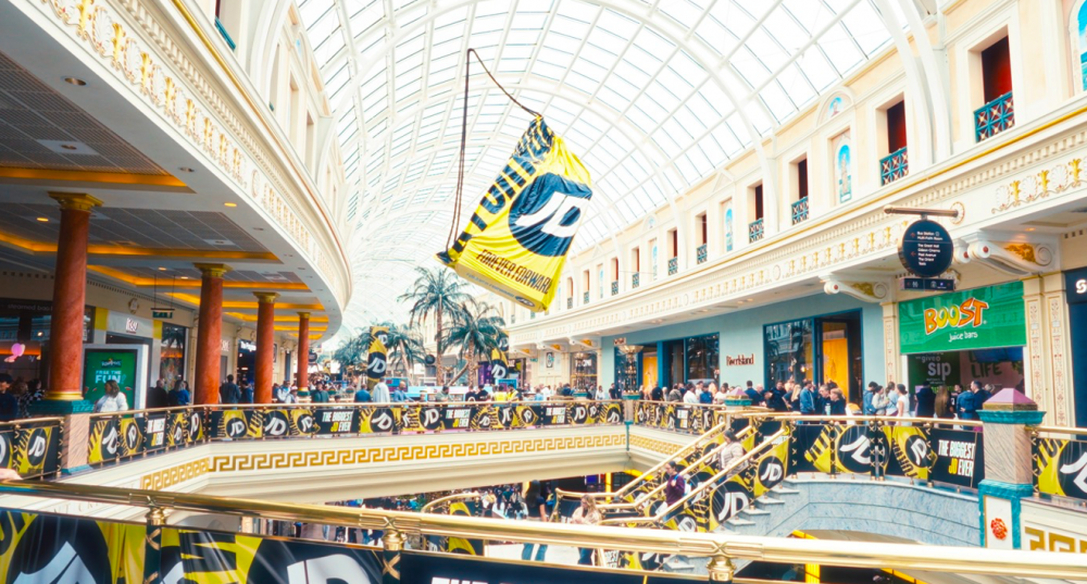 Goodstuff and Limited Space Bring JD’s Iconic Duffle Bag to Life for World’s Largest Store Opening