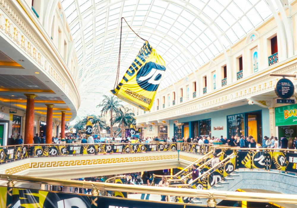 Goodstuff and Limited Space Bring JD’s Iconic Duffle Bag to Life for World’s Largest Store Opening
