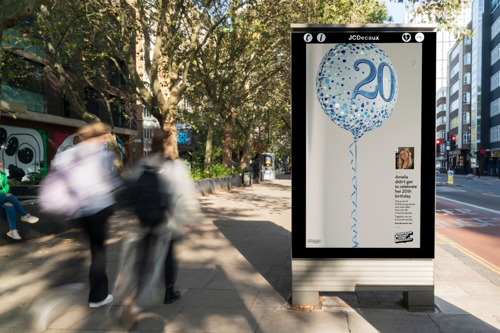 CALM campaign launched with JCDecaux Community Channel wins Gold at Cannes Lions