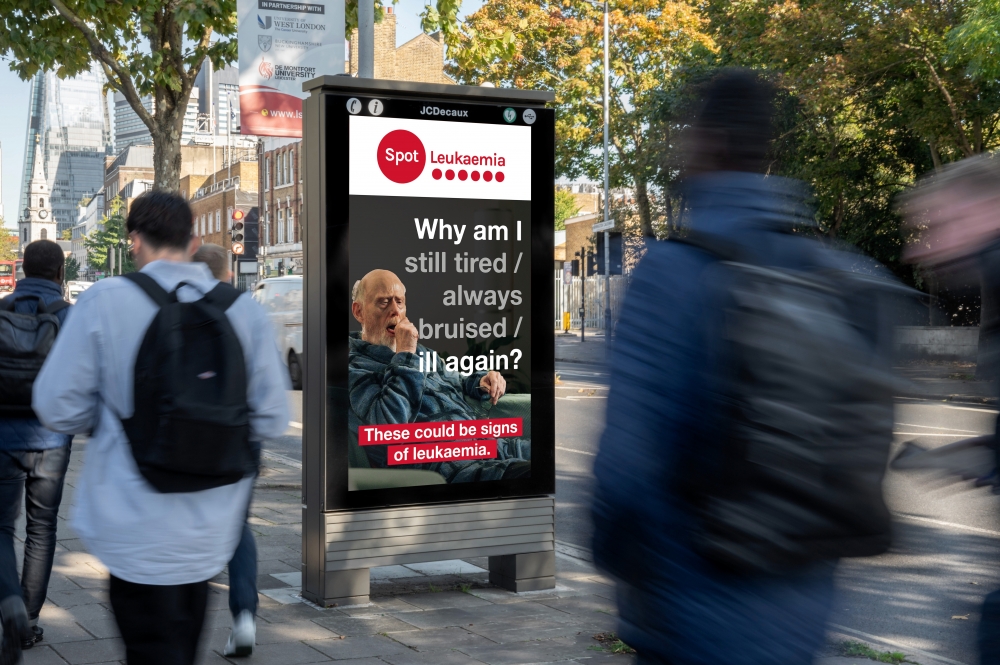 Spot Leukaemia’ Campaign Launches with JCDecaux Community Channel