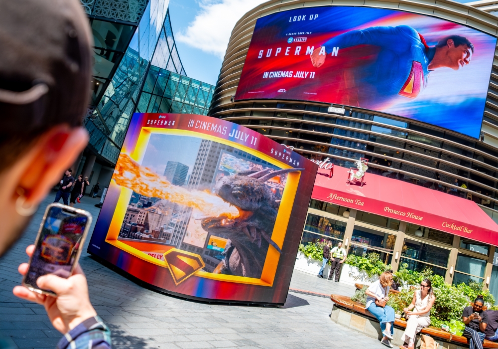 3D pioneer Ocean Outdoor brings an unmissable creative DOOH format to market 