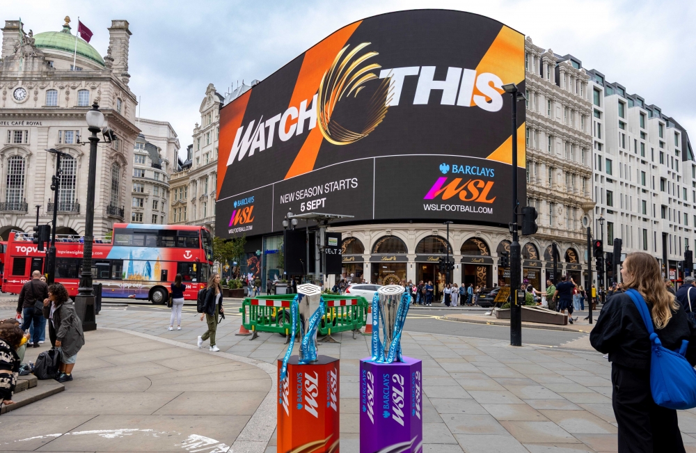  Ocean Outdoor UK appointed Official DOOH Supplier to Women’s Super League Football