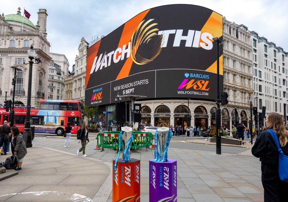  Ocean Outdoor UK appointed Official DOOH Supplier to Women’s Super League Football