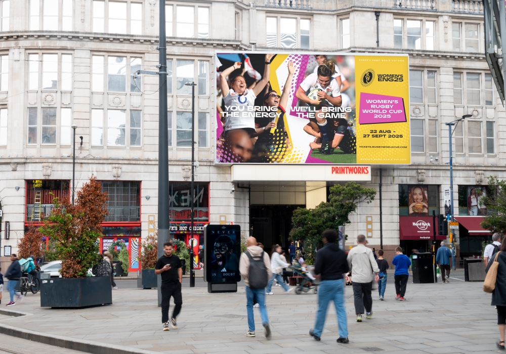 Ocean Outdoor rolls out month long festival for Women’s Rugby World Cup 