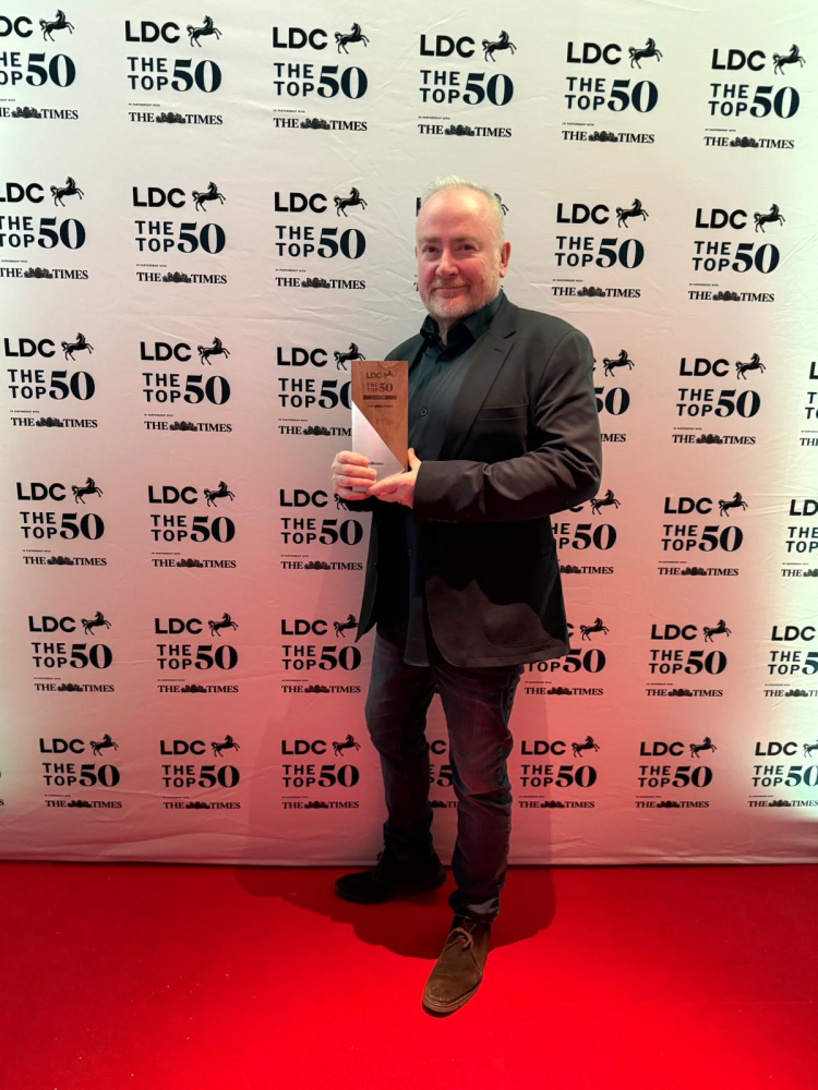 Outdo’s CEO named one of the UK’s Top 50 Most Ambitious Business Leaders for 2025