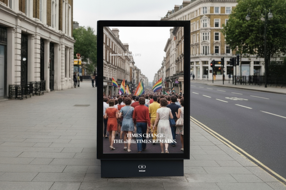 T&P and TBWA\MCR secure Gold for The Times and Prost8 in Ocean Outdoor’s annual Digital Creative Competition