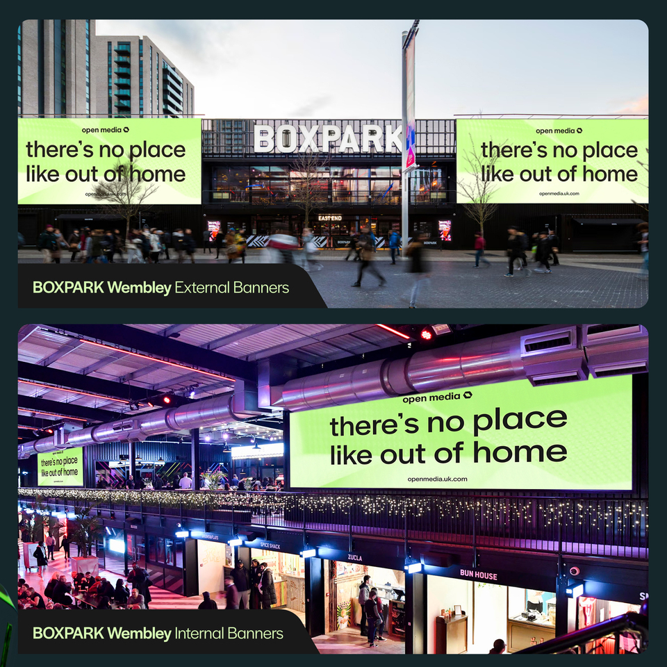 Open Media and BOXPARK Announce Landmark UK-Wide Media Partnership