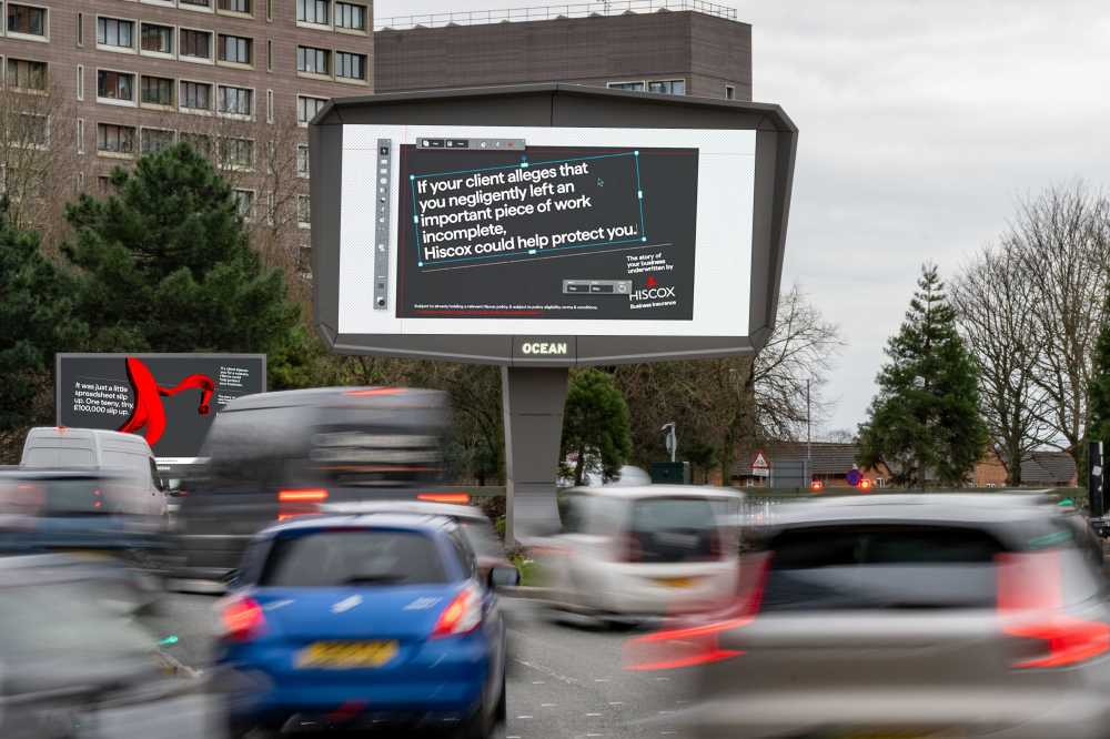  Ocean Outdoor and Manchester City Council reinvent Chester Road Roundabout