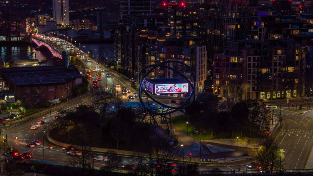 BackLite UK and Wildstone unveil luxury revamp of Wandsworth Roundabout