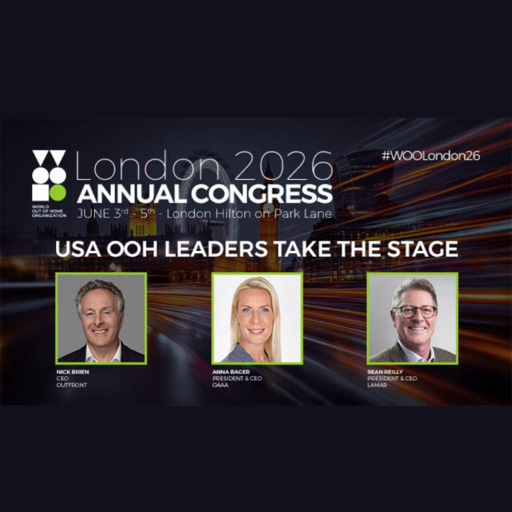 US-based Out of Home stars join WOO Annual Congress