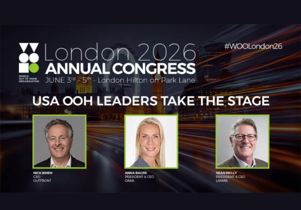 US-based Out of Home stars join WOO Annual Congress