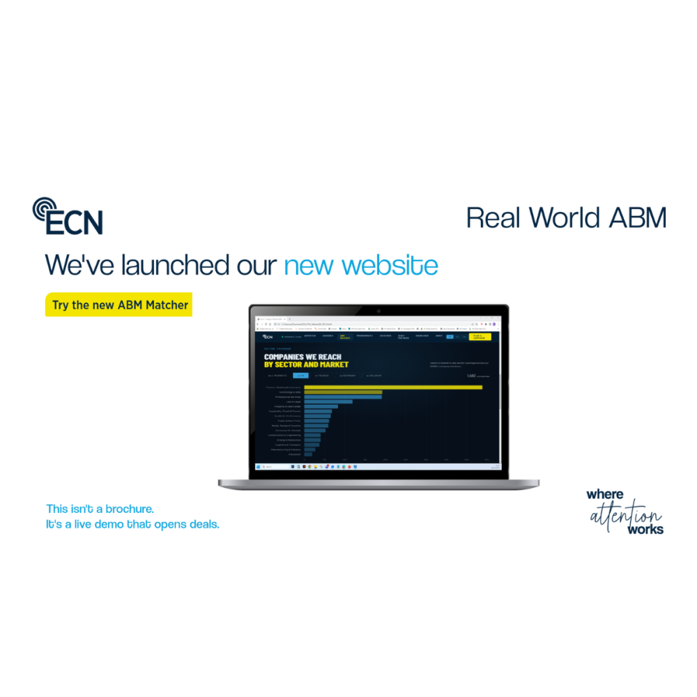 ECN Launches New Website to Support Smarter, Data-Driven and Automated Media Planning