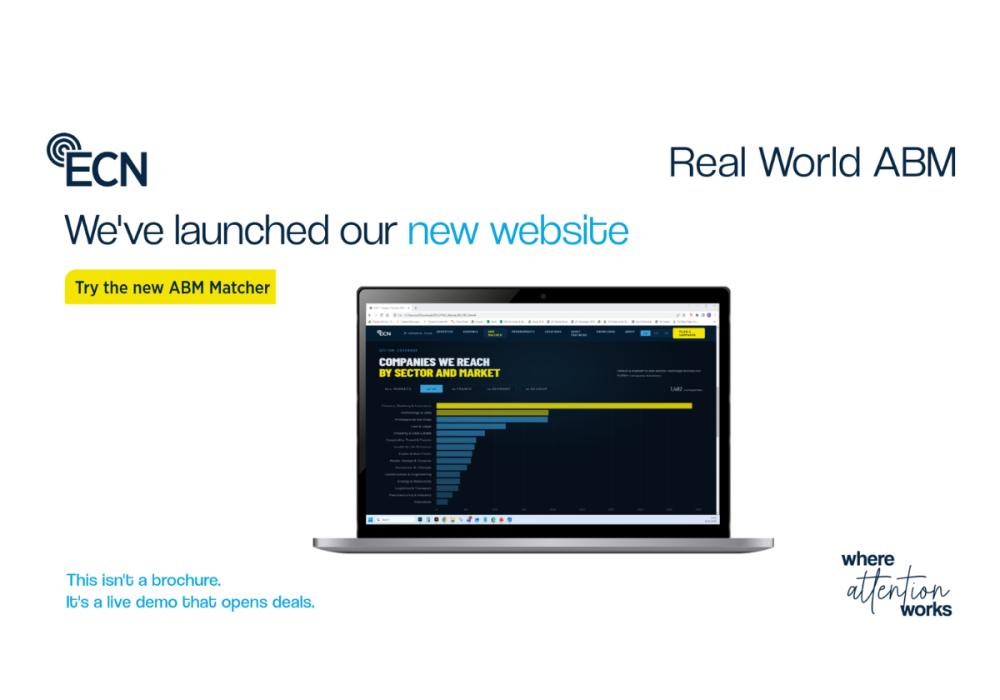 ECN Launches New Website to Support Smarter, Data-Driven and Automated Media Planning