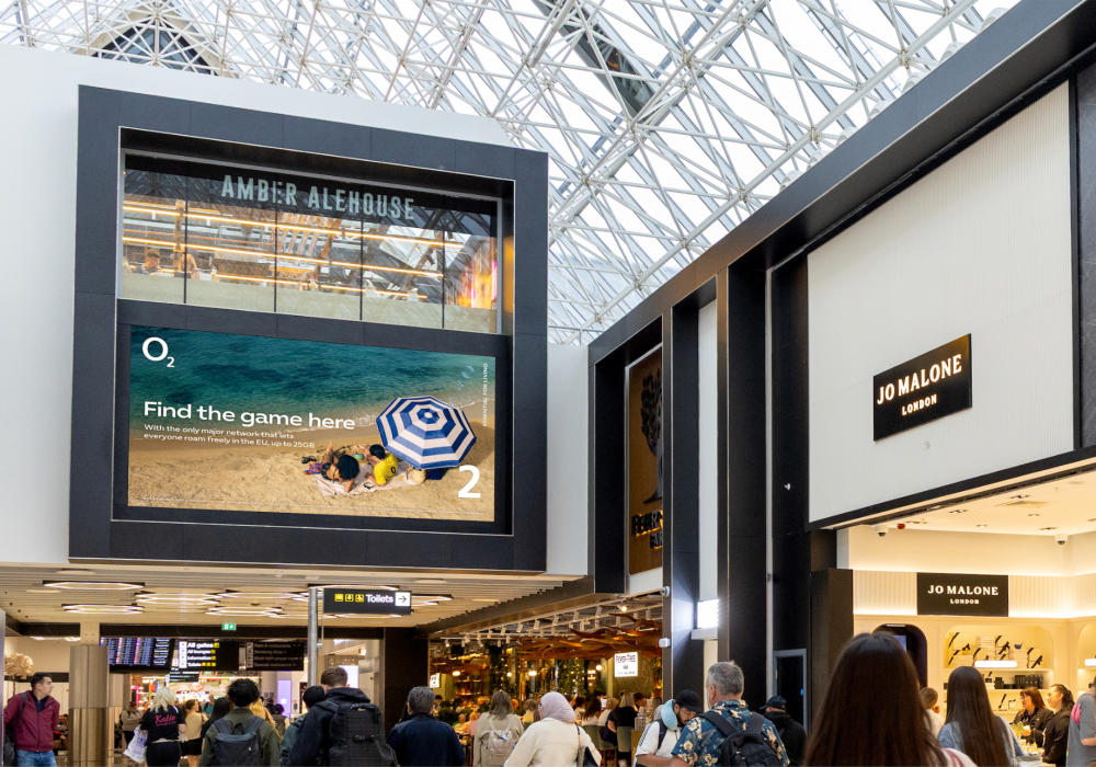 Global and Manchester Airport unveil new digital billboards to supercharge campaigns for brands