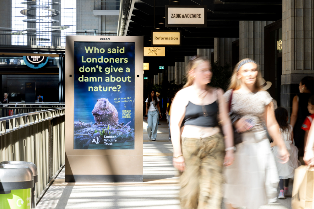 London’s wildlife steals the limelight in Out of Home campaign