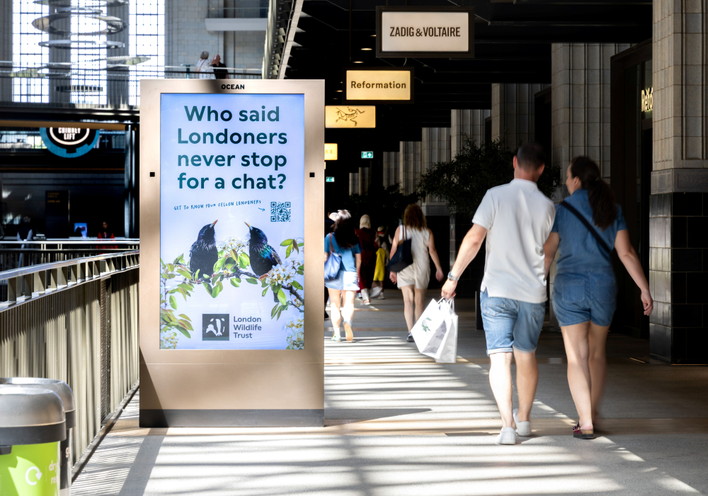 London’s wildlife steals the limelight in Out of Home campaign