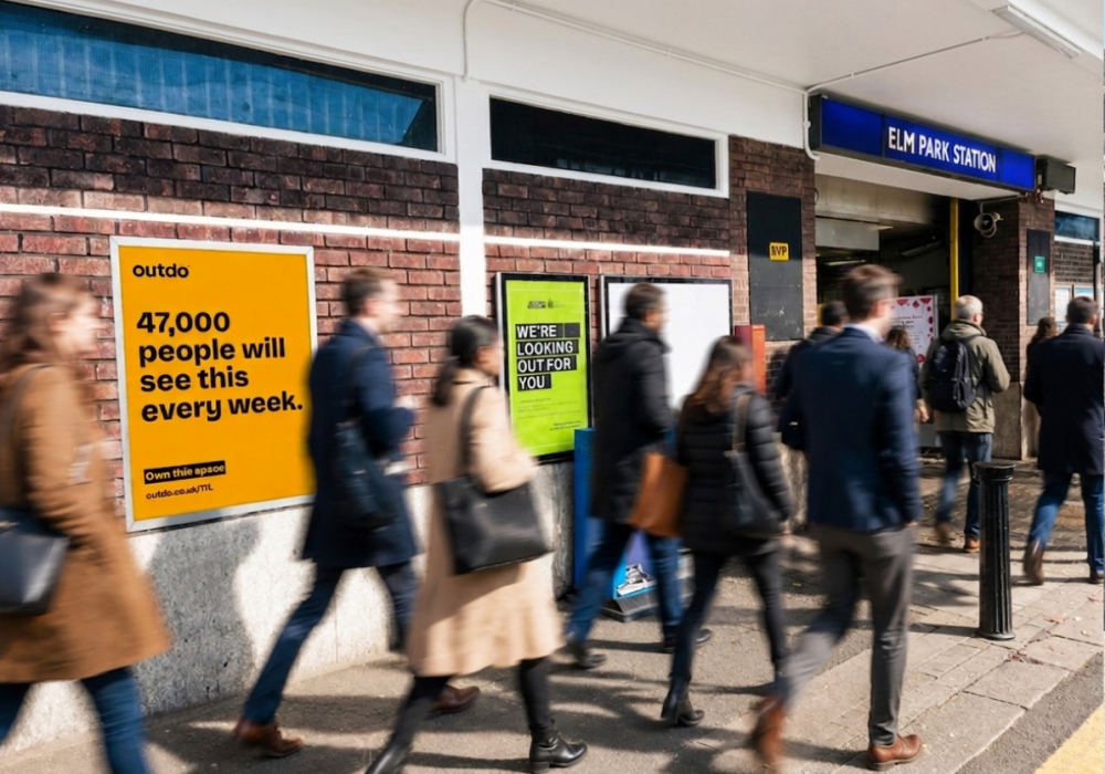 TfL and Outdo join forces to share access to tube advertising for local businesses