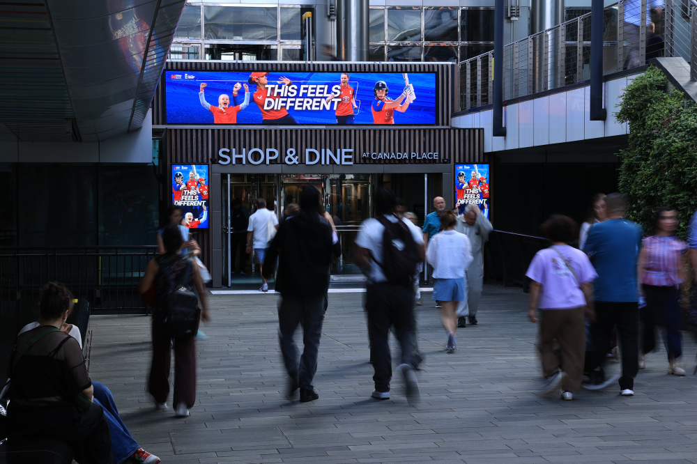 Ocean Outdoor UK retains Canary Wharf DOOH contract