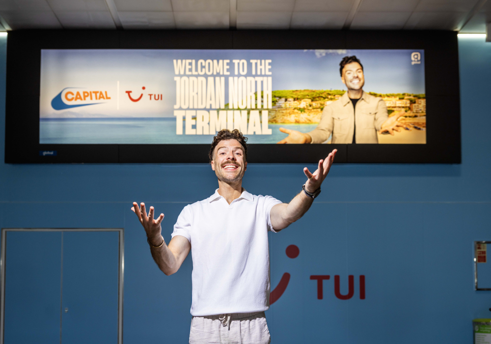 TUI and Capital Breakfast rename London Gatwick’s  North Terminal ‘The Jordan North Terminal’ for a day in major live radio and experiential campaign