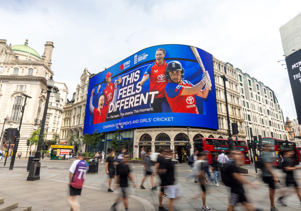 Ocean Outdoor extends women’s sports portfolio  with exclusive Sky Sports partnership