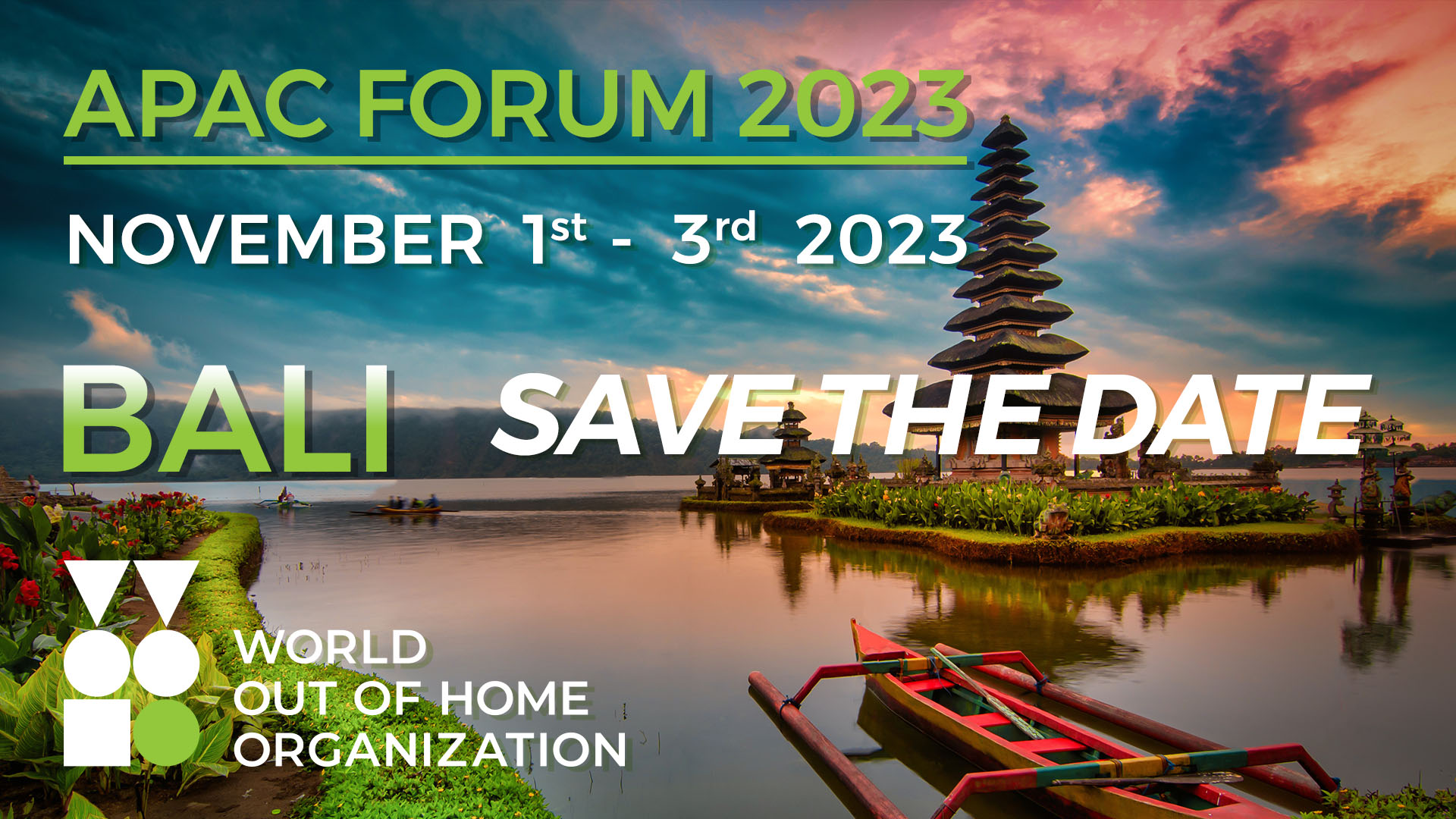 WOO announces Second APAC Regional Forum